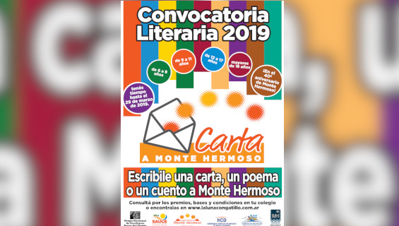 «Una carta para Monte Hermoso”, certamen literario abierto de cara al 40º aniversario del Municipio