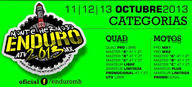 Ya llega el Enduro de Monte Hermoso 2013
