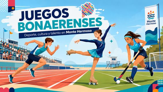 Juegos Bonaerenses: una semana con arte, cocina, literatura, danza y música en Monte Hermoso