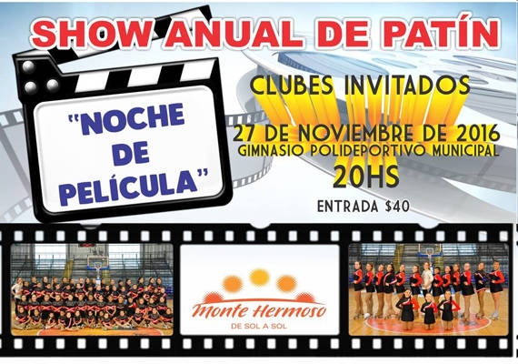 La Escuela Municipal de Patín propone “Una noche de película”