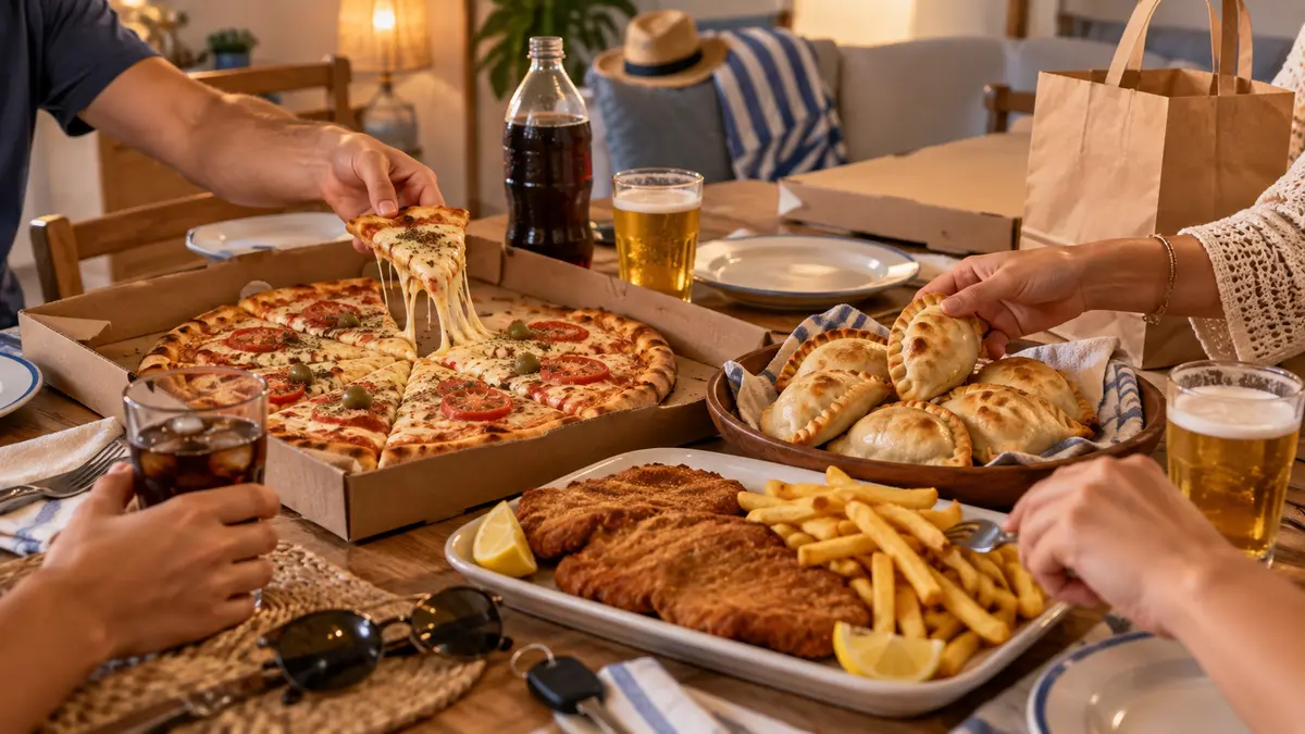 Pizzerías y comidas para llevar